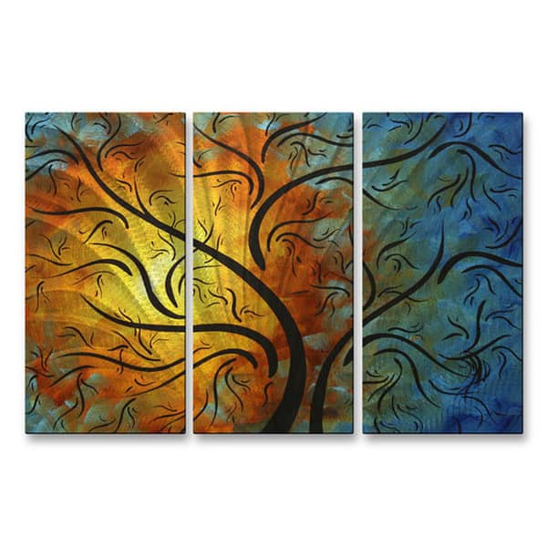 Megan Duncanson ''Mystical Beauty'' Metal Wall Art - Bed Bath & Beyond ...