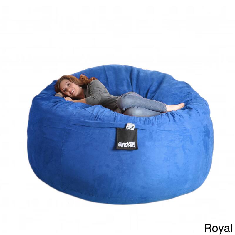 Slacker Sack Round 6-foot Microsuede and Foam Bean Bag