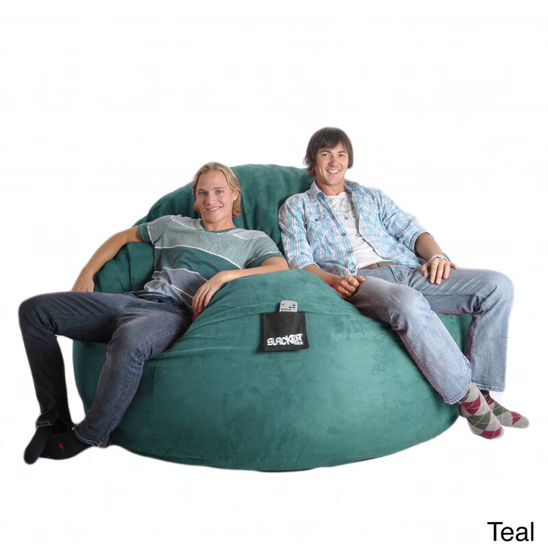 Slacker Sack Round 6-foot Microsuede and Foam Bean Bag