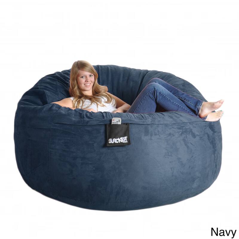 Slacker Sack Round 6-foot Microsuede and Foam Bean Bag