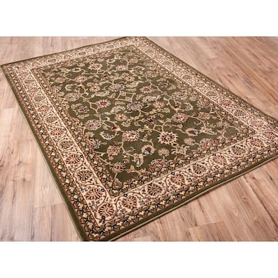 Well Woven Ariana Palace Green Area Rug - 9'3" x 12'6"