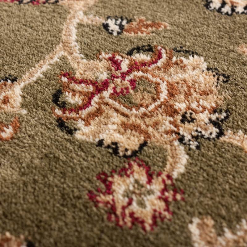 Well Woven Ariana Palace Green Area Rug - 9'3" x 12'6"