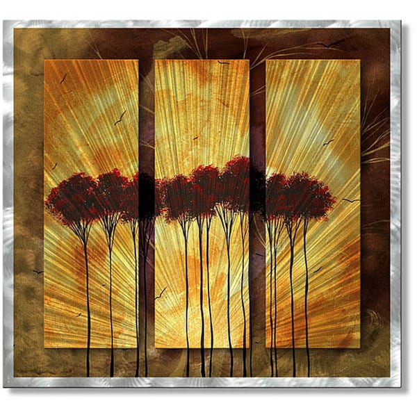 Megan Duncanson 'Shrouded in Mystery' Metal Wall Sculpture ALL MY WALLS Metal Art