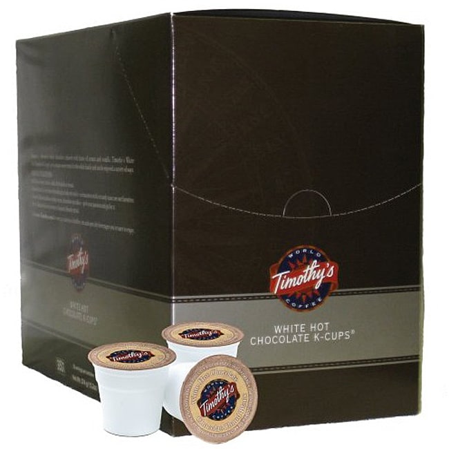 Timothy's World Coffee White Hot Chocolate K-Cup for