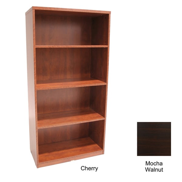 Regency Seating 60-inch Four-shelf Melamine-laminate Bookcase