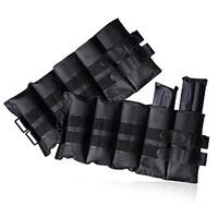 CAP Barbell Pair of 10-pound Black Nylon Adjustable Ankle Weights