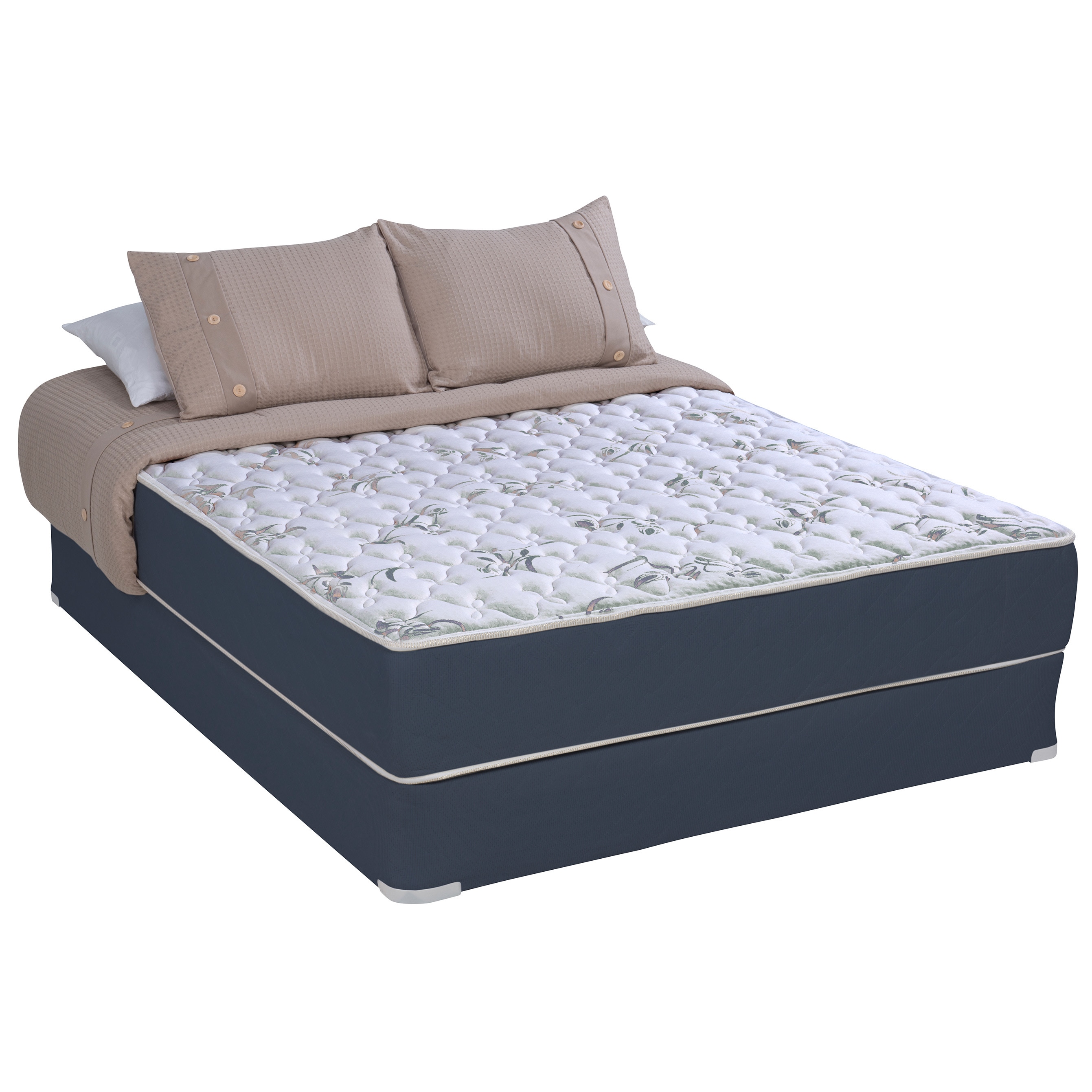 Sleep Accents Illusion Plush Queen size Mattress / Foundation Set