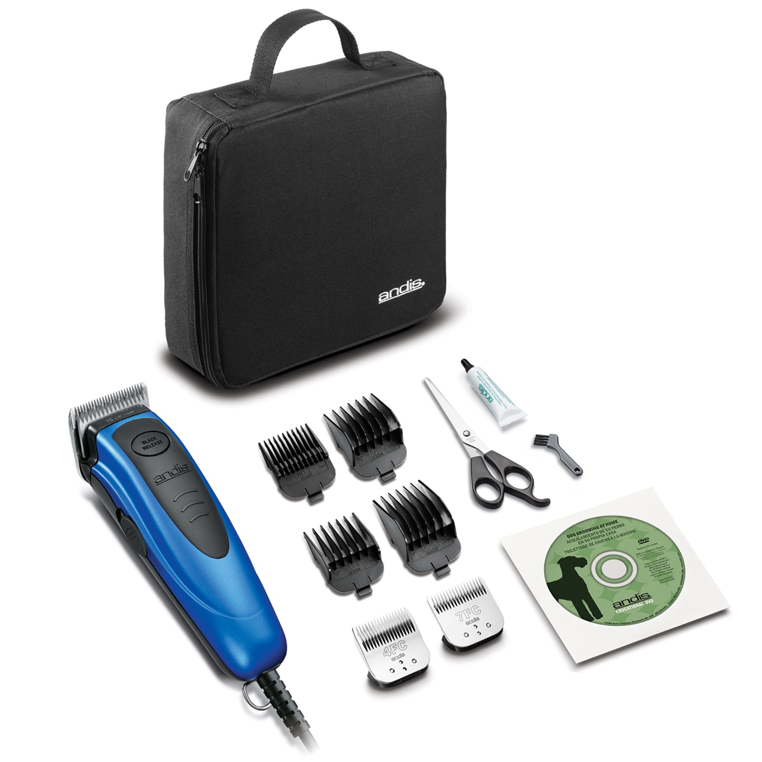 andis easy clip 12 piece clipper kit