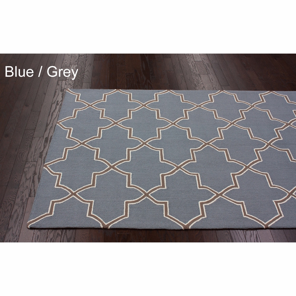 Nuloom Handmade Alexa Moroccan Trellis Wool Area Rug (6 X 9)