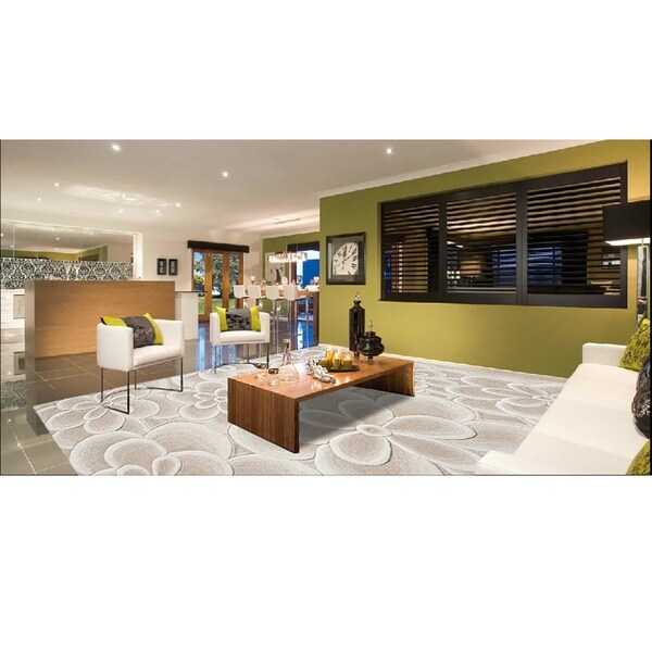 Alliyah Handmade Bleach Tan New Zealand Blend Wool Rug (9' x 12