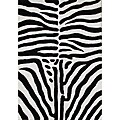 Alliyah Handmade Black New Zealand Blend Wool Area Rug - 8' x 10'