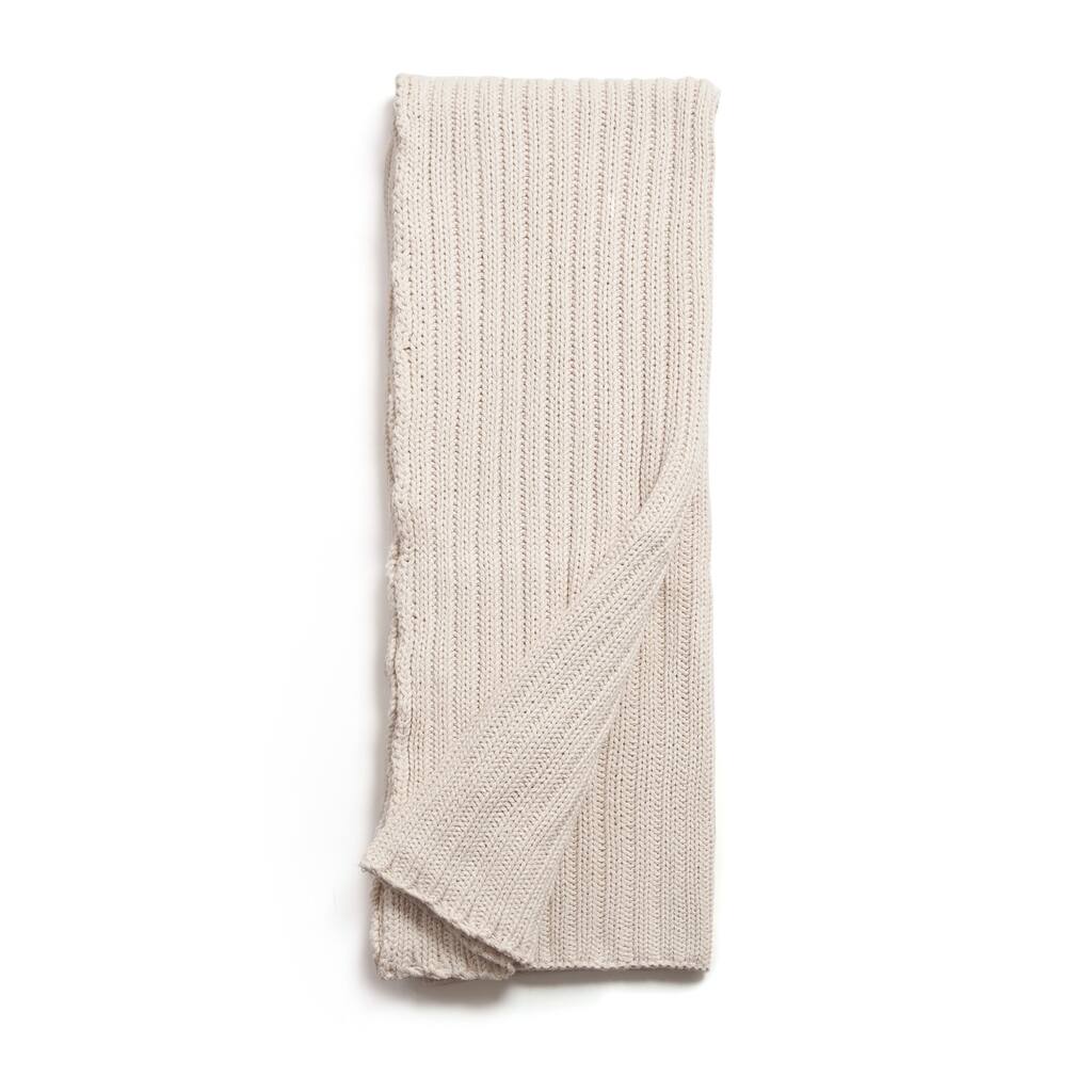 Samson Natural Knitted Throw or Pillow