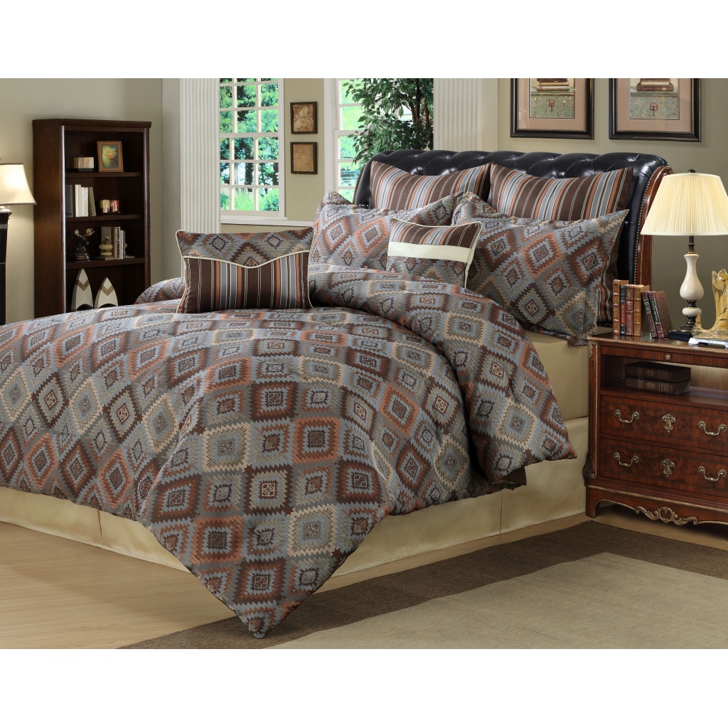 Shop Tulsa 8piece Comforter Set Free Shipping Today