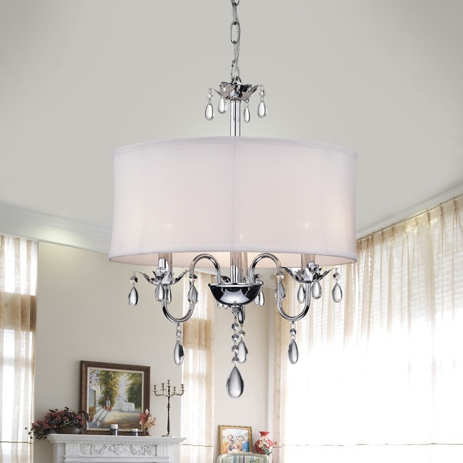 Warehouse of Tiffany Paris 3-lights Crystal Chandelier