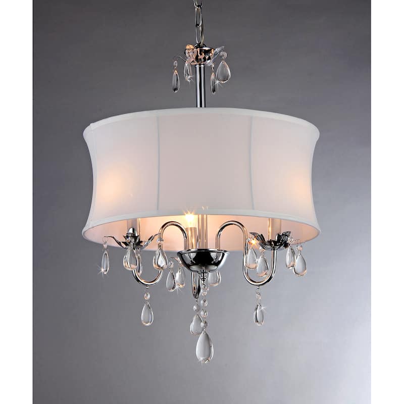 Paris 3-lights Crystal Chandelier
