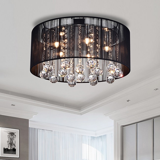 Warehouse of Tiffany Crystal Ceiling Lamp