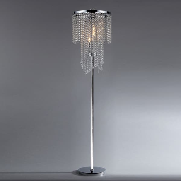 Crystal floor lamp cheap