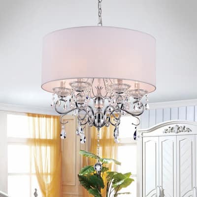 Krissy 6-light Crystal Chandelier