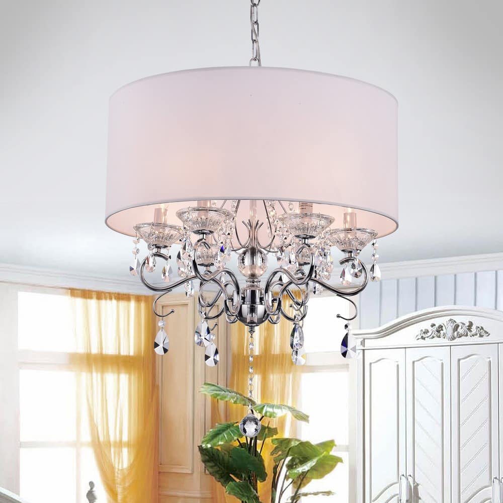 Krissy 6-light Crystal Chandelier
