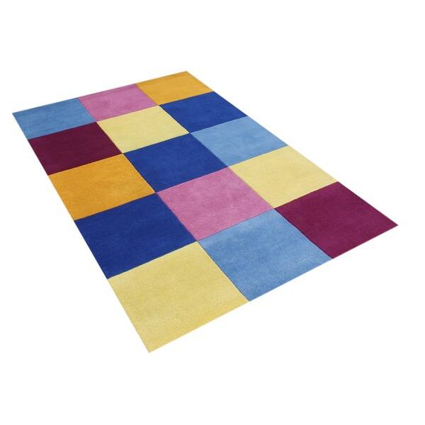 Shop Alliyah Handmade Colorback New Zealand Blend Wool Rug 5 X8