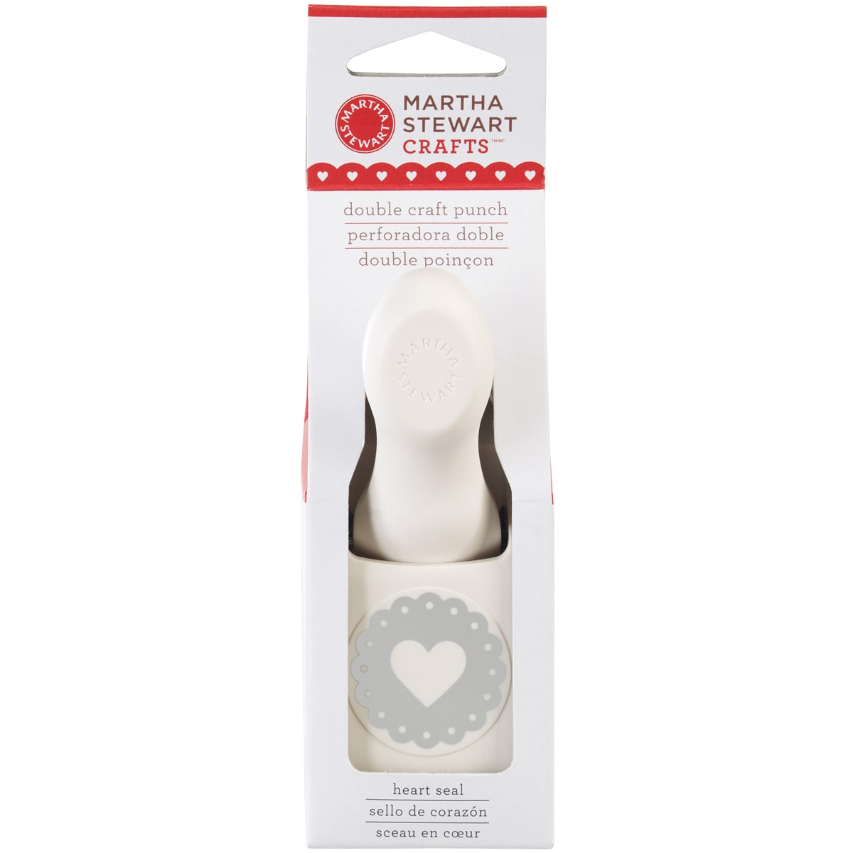 Martha Stewart Double Punch heart Seal