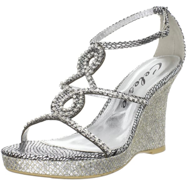 jeweled wedges