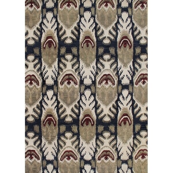 Viscose Wool Blend Rug Photos