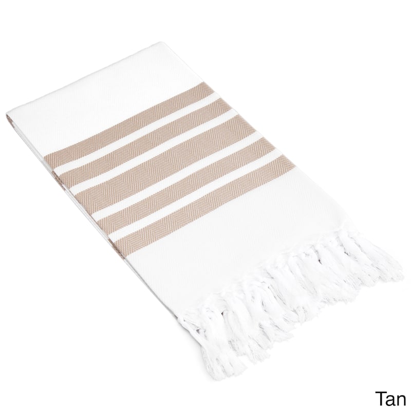 Authentic Pestemal Fouta Bold Stripe Turkish Cotton Bath/ Beach Towel