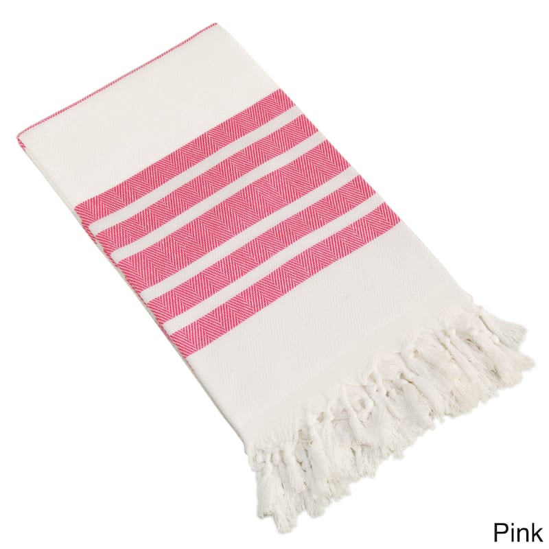Authentic Pestemal Fouta Bold Stripe Turkish Cotton Bath/ Beach Towel