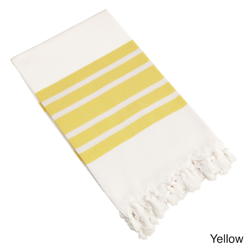 Authentic Pestemal Fouta Bold Stripe Turkish Cotton Bath/ Beach Towel