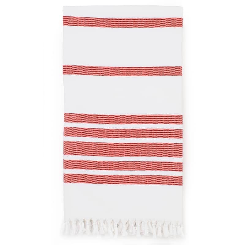 Authentic Pestemal Fouta Bold Stripe Turkish Cotton Bath/ Beach Towel