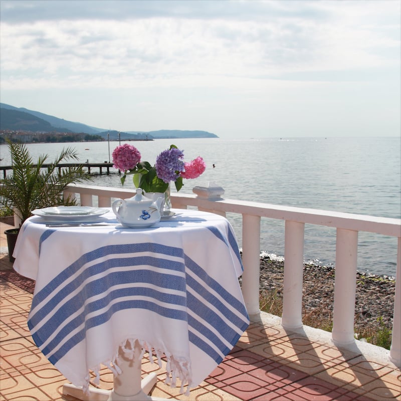 Authentic Pestemal Fouta Bold Stripe Turkish Cotton Bath/ Beach Towel