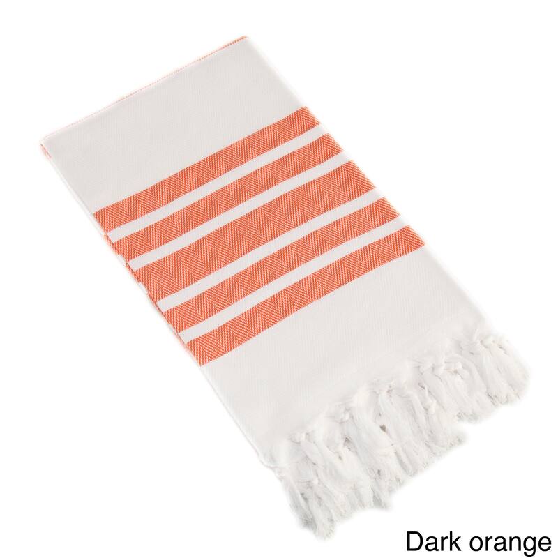 Authentic Pestemal Fouta Bold Stripe Turkish Cotton Bath/ Beach Towel