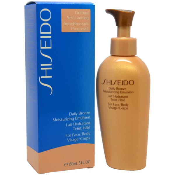 Shop Shiseido Daily Bronze Moisturizing Emulsion 150ml Body/ Face