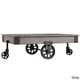 Myra Vintage Industrial Modern Rustic 47-inch Coffee Table by iNSPIRE Q Classic - Thumbnail 4