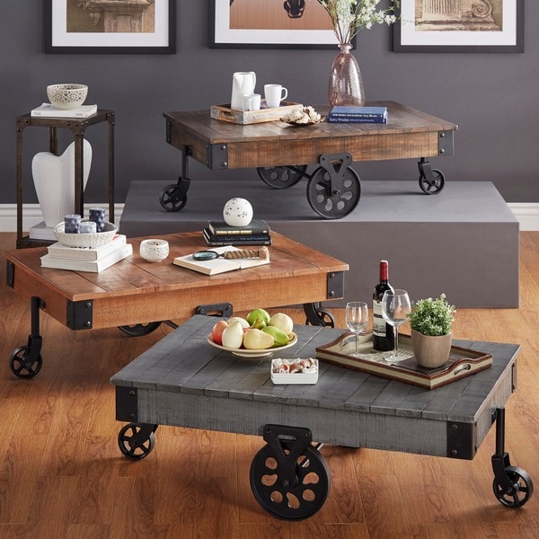 TRIBECCA HOME Myra Vintage Industrial Modern Rustic 47 ...