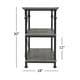 preview thumbnail 8 of 16, Myra Vintage Industrial TV Stand by iNSPIRE Q Classic