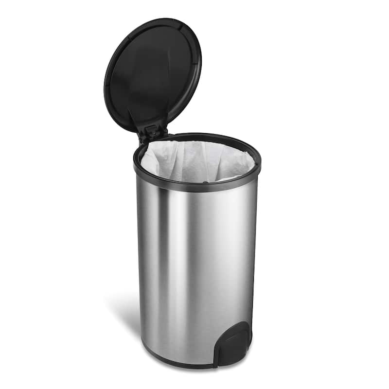 TTT-45-8 Garbage Recepticle - OPENS AUTOMATICALLY WITH A TAP TO THE REMOTE AREA