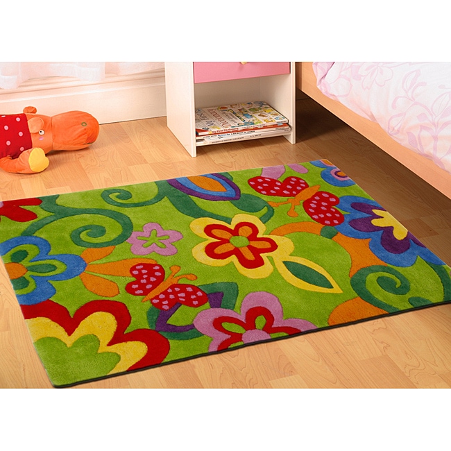 Jovi Home Hand tufted Bloom Cotton Rug (5 X 7)