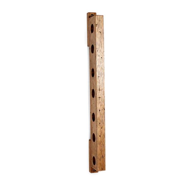 JK Adams 7-bottle Hickory Wood Wine Tree