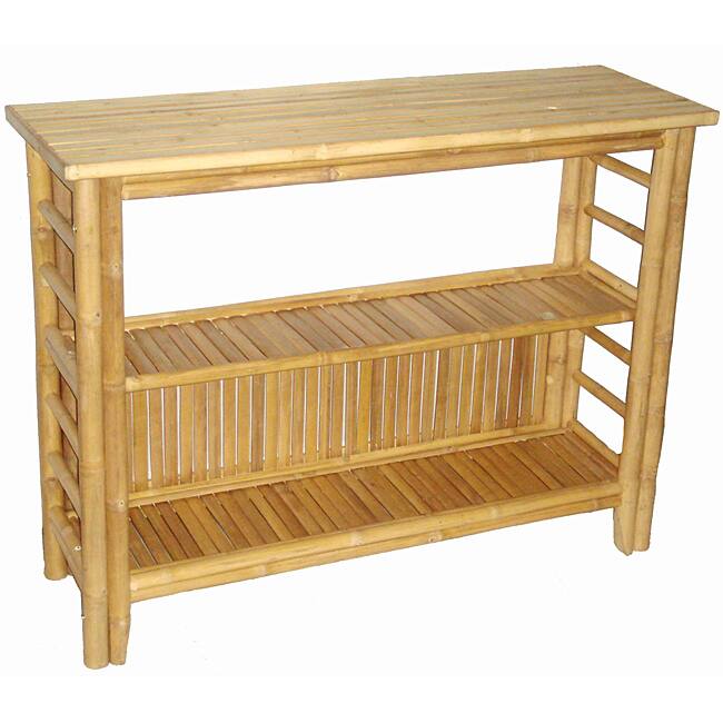 Handmade Bamboo Buffet/Console/End Table (Vietnam)