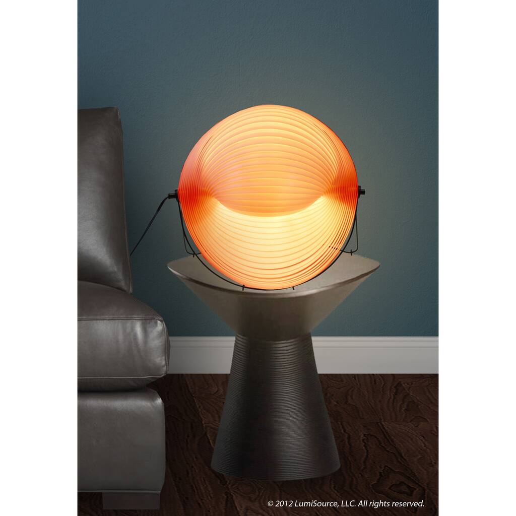 Modern Red Shell Table Lamp