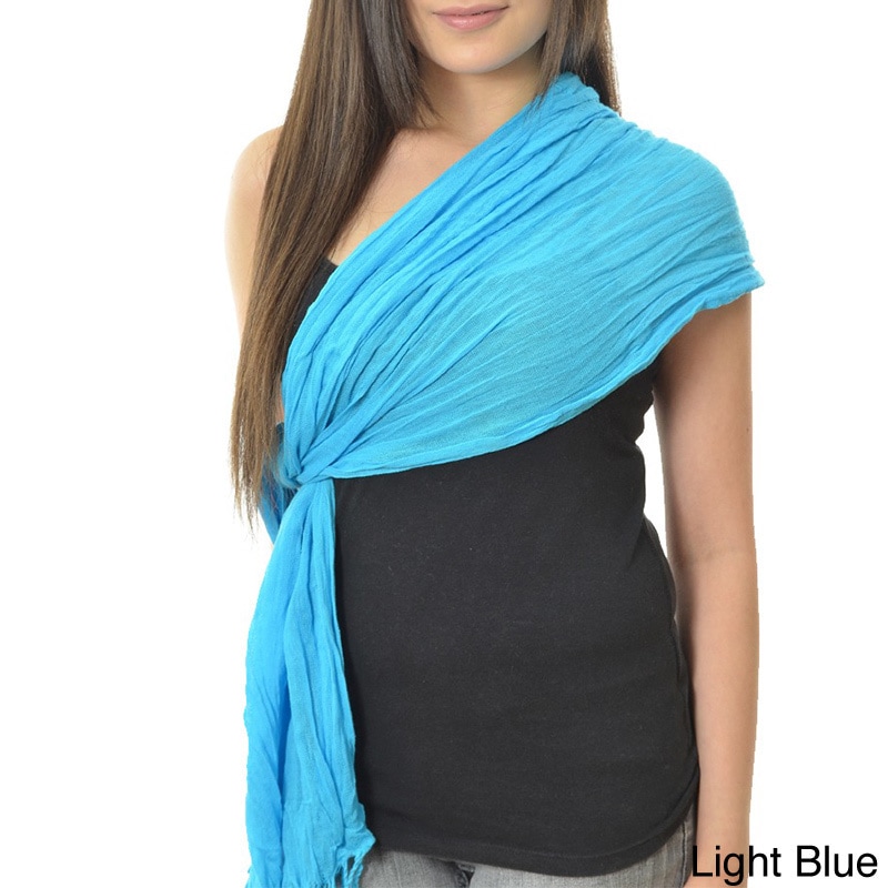 La7 Womens Classic Cotton Scarf