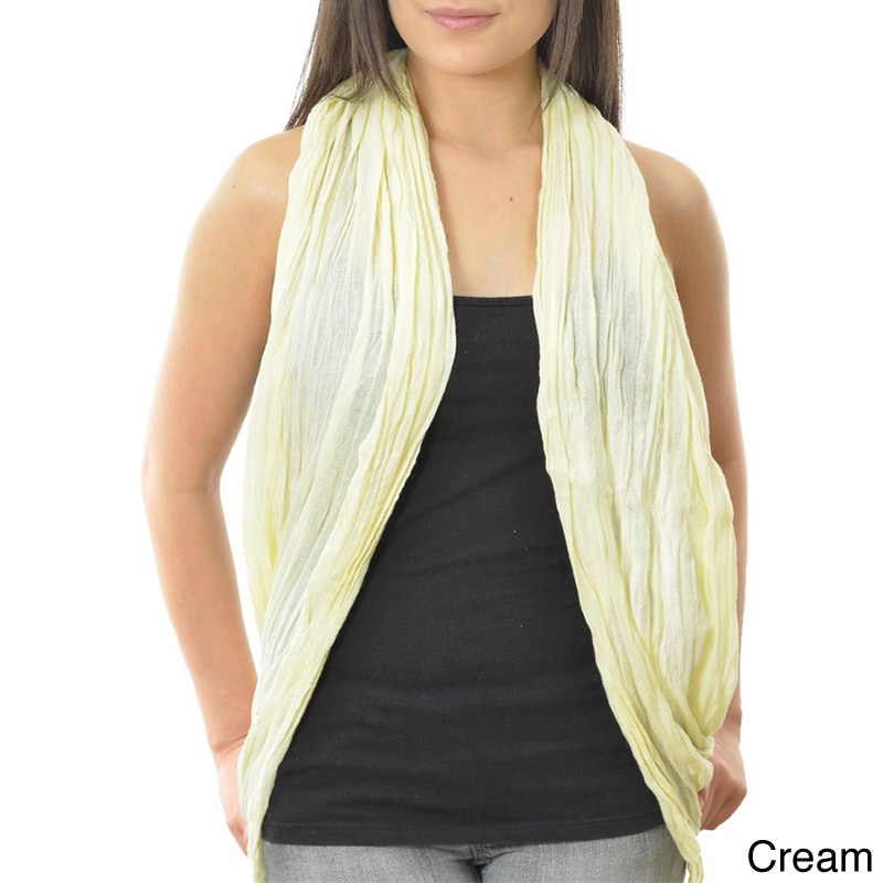 La7 Womens Classic Cotton Scarf