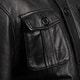 Shop Men&#39;s Black Lambskin Leather Bomber Jacket - On Sale - Free Shipping Today - 0 ...