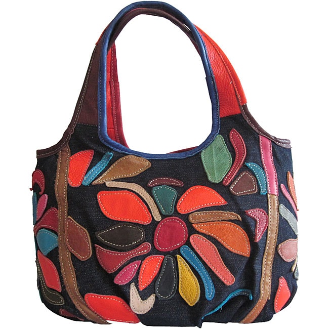 overstock handbags leather