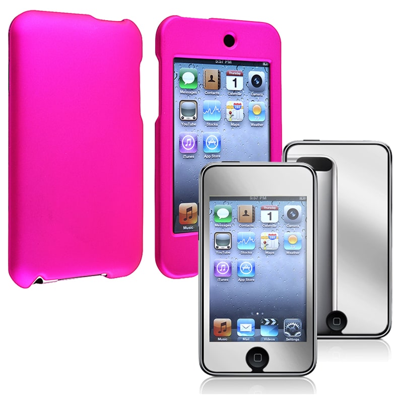 INSTEN iPod Case Cover/ Mirror Screen Protector for Apple iPod Touch