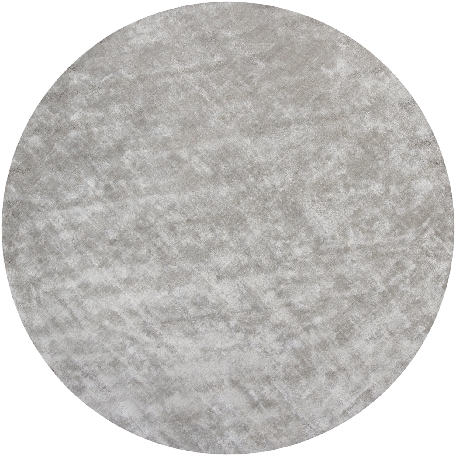 Handwoven Mandara Gray Rug (79 Round)