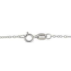 Miadora Sterling Silver Freshwater Pearl and 1/10ct TDW Diamond Pendant (H-I, I3)