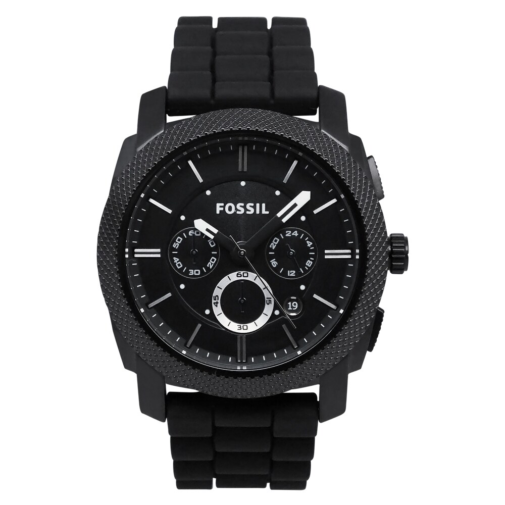 Fossil Men's FS4487 Machine Chronograph Watch - Overstock Shopping ...